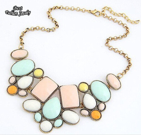 NOU Colier de dama actual in mai multe culori