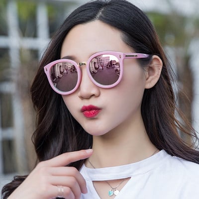 Ochelari de soare de dama actuali cu lentile cu oglinda in mai multe culori