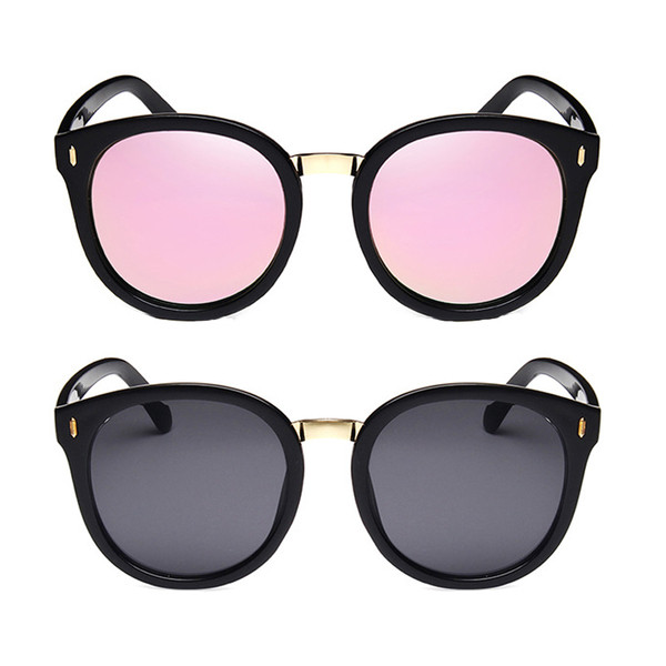 Ochelari de soare de dama actuali cu lentile cu oglinda in mai multe culori