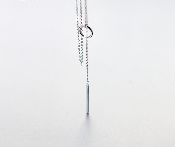 Stílusos női nyaklánc medállal két modell