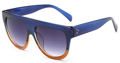 Aktuális női napszemüveg széles kerettel több színben