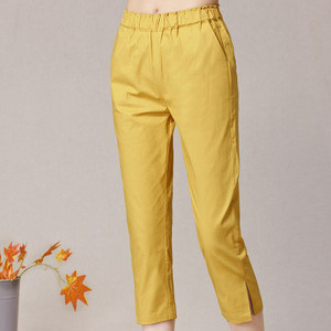 Női alkalmi nadrág zsebekkel, különböző színekben