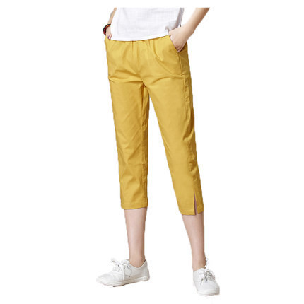 Női alkalmi nadrág zsebekkel, különböző színekben