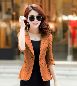 Modern női kabát 3/4-es ujjal, három színben