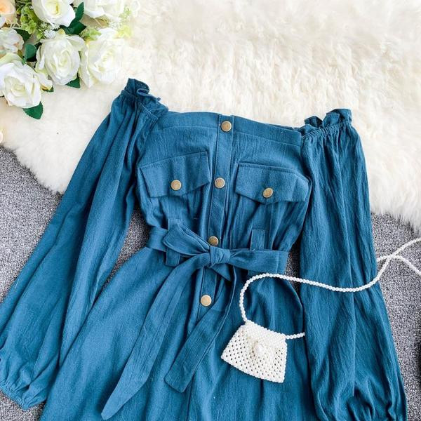 Modern női overál hosszú ujjal több színben