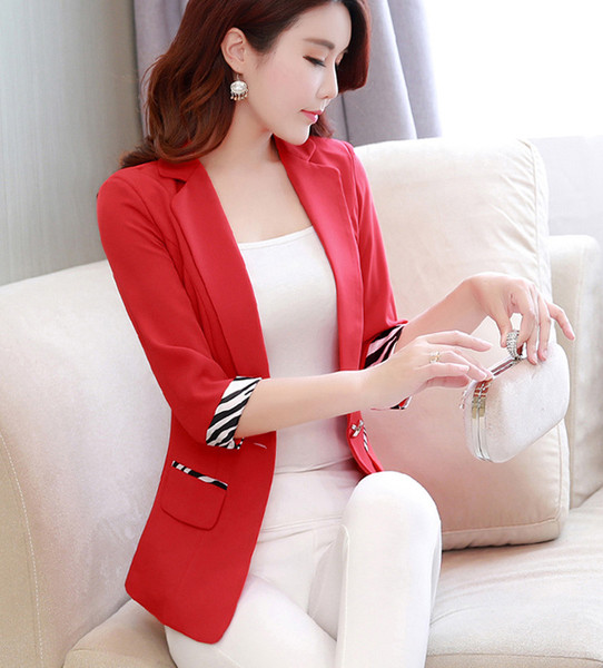 Geaca de dama actuala cu maneci 3/4 in patru culori