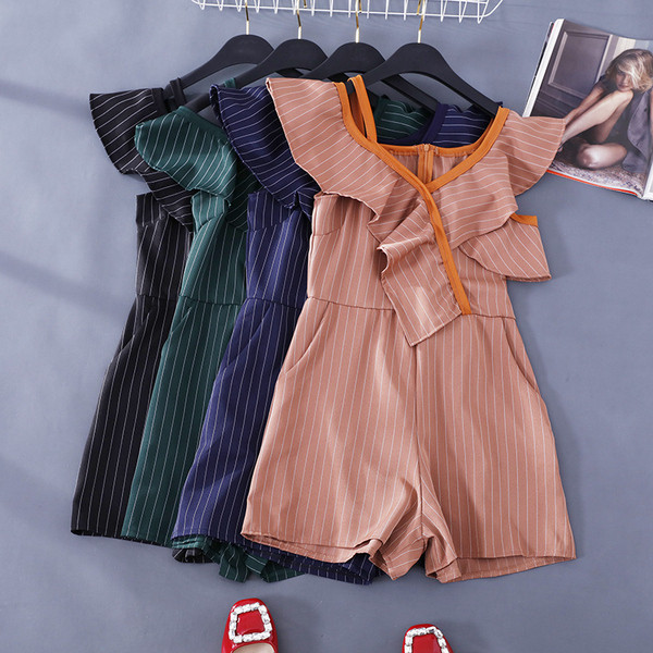 Modern női jumpsuit rövid modell több színben