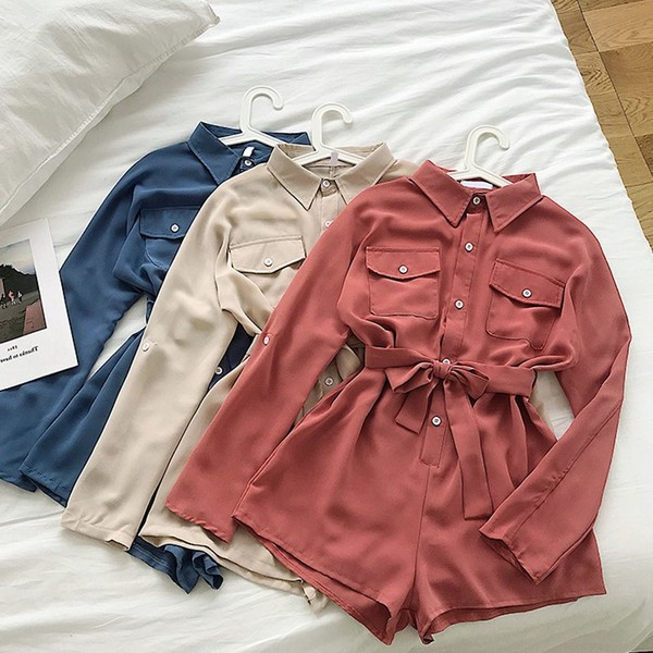 Salopeta dama casual cu buzunare in mai multe culori