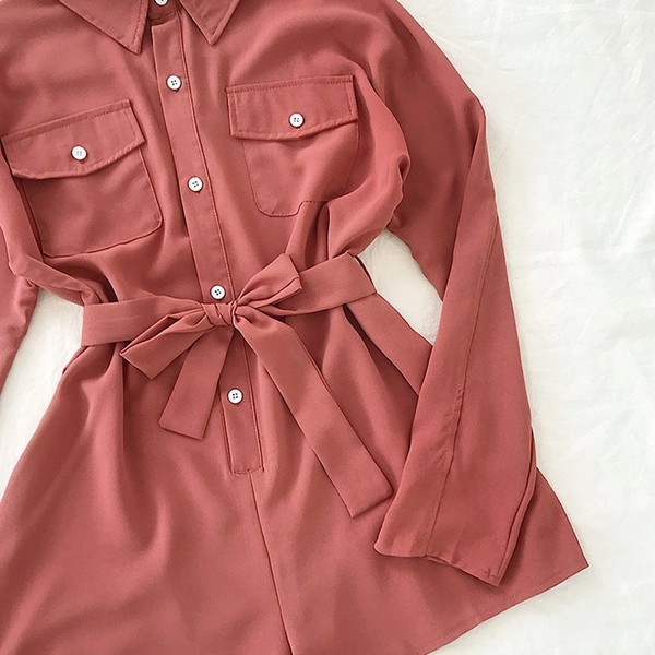 Salopeta dama casual cu buzunare in mai multe culori