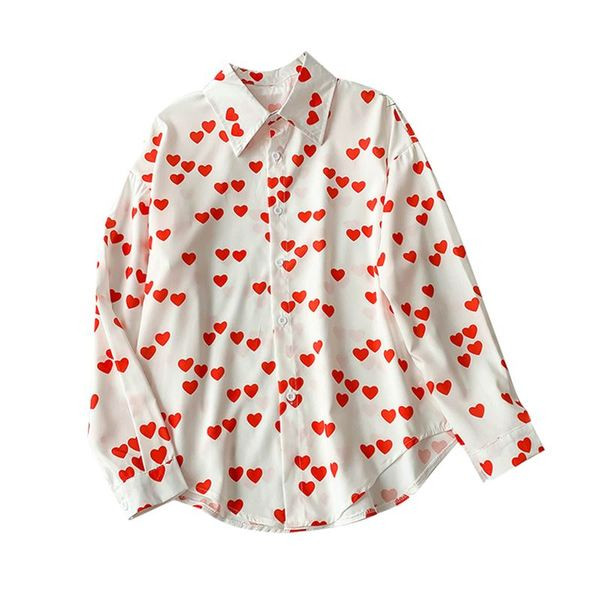 Cămașă modernă de damă cu model în alb și negru