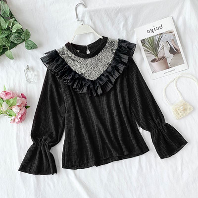 Aktuális női ing flitterekkel több színben