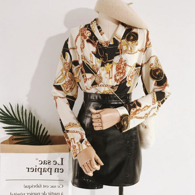 Aktuális női ing V-nyakkal, különböző színekben