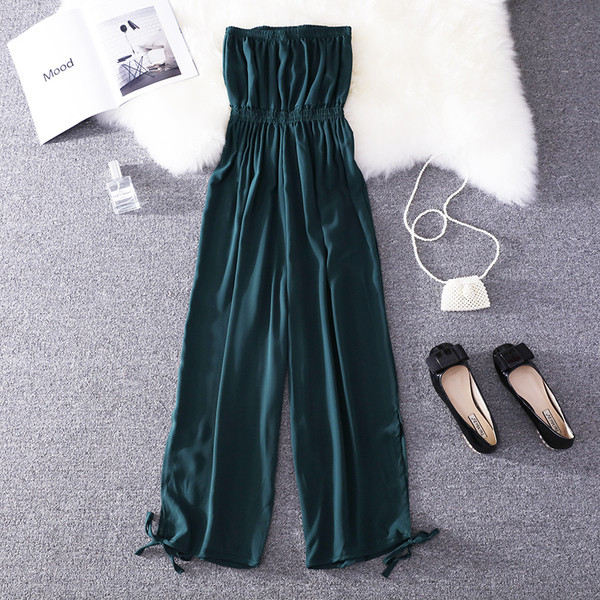 Napi női jumpsuit típusú-mellnadrág két színben