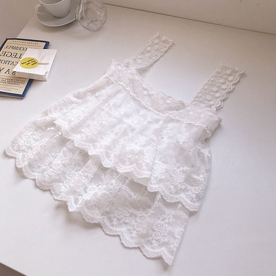 Női csipke felső, széles pántokkal, többféle színben