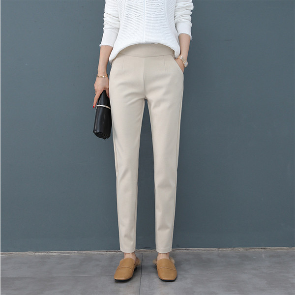 Modern női nadrág csizmával három színben