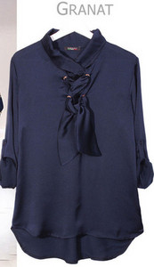 Aktuális női ing nyakkendővel több színben