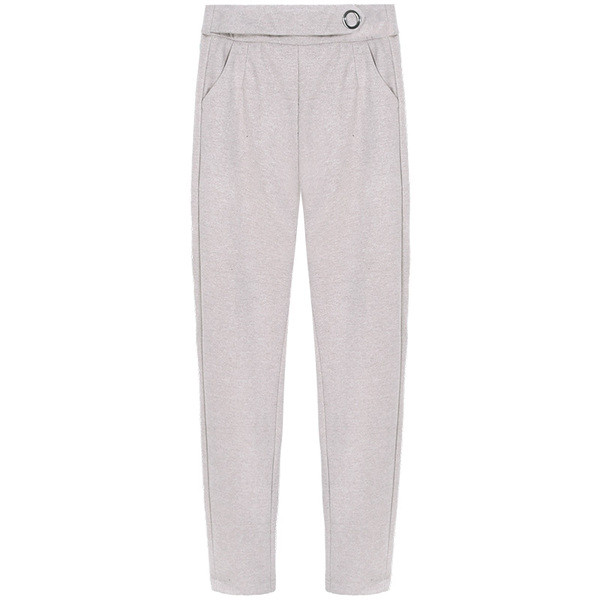 Modern női nadrág csattal, két színben