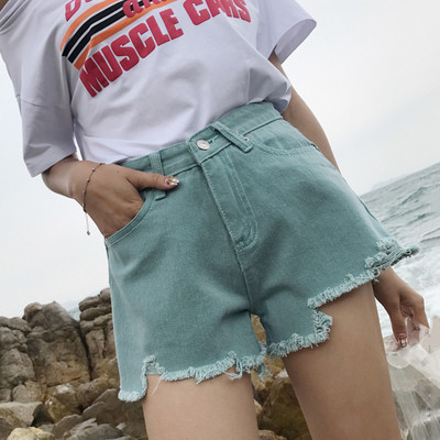 Modern női nadrág magas derékkal több színben