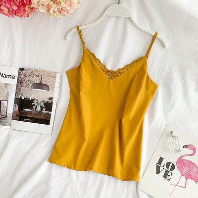 Modern női felső csipkével, hat színben