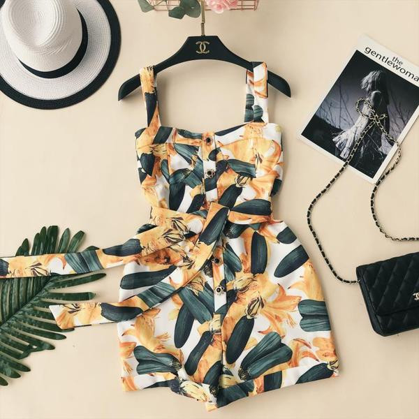 NOU Salopete de dama actuale cu motive florale