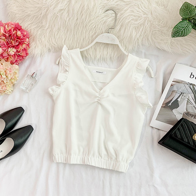 Stílusos női felső V-nyakkal, több színben