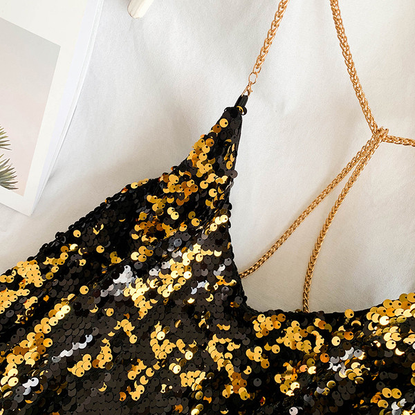 Stílusos női felső, flitteres díszítéssel, két színben