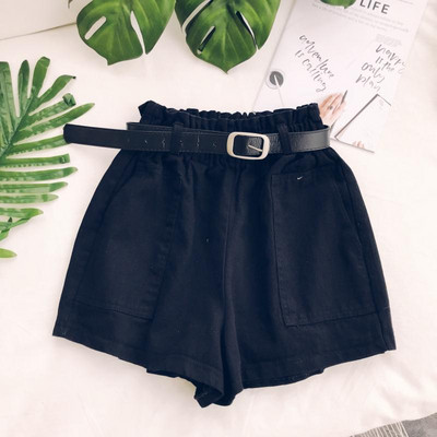 Női rövidnadrág széles modell három színben