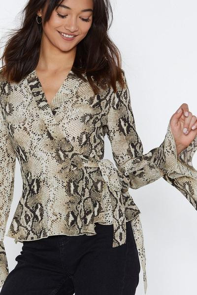 Modern női ing jobbos és lótusz ujjú