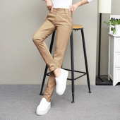 Alkalmi női nadrág magas derékkal, három színben