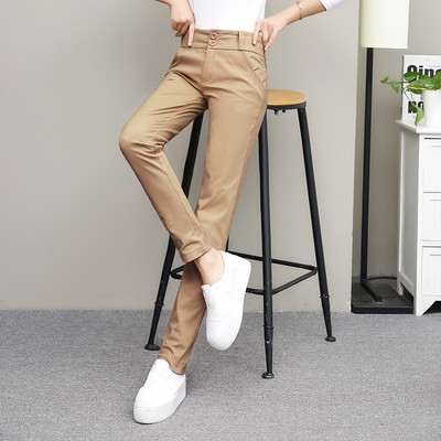 Alkalmi női nadrág magas derékkal, három színben