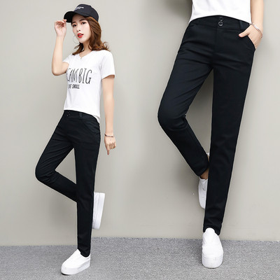 Alkalmi női nadrág magas derékkal, három színben