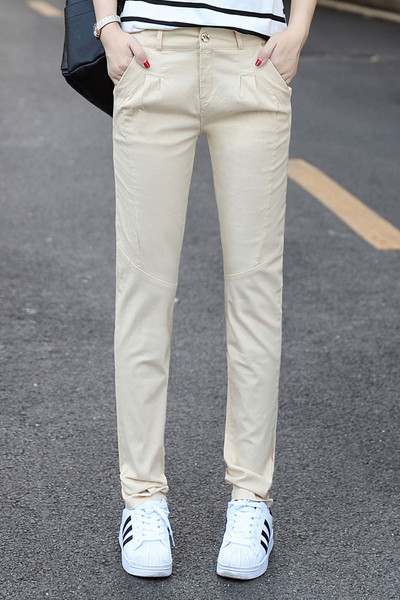 Καθημερινά παντελόνια κυρίες σε τρία χρώματα