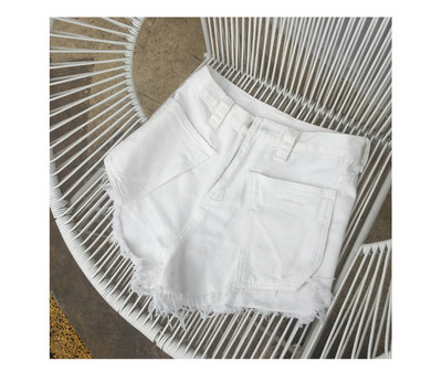 Pantaloni scurți de damă cu talie înaltă în patru culori