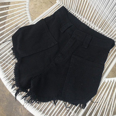 Pantaloni scurți de damă cu talie înaltă în patru culori