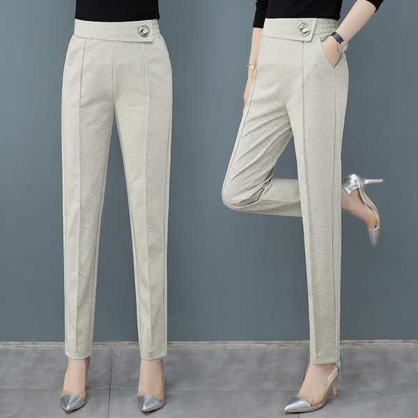 Elegáns női nadrág zsebekkel, három színben