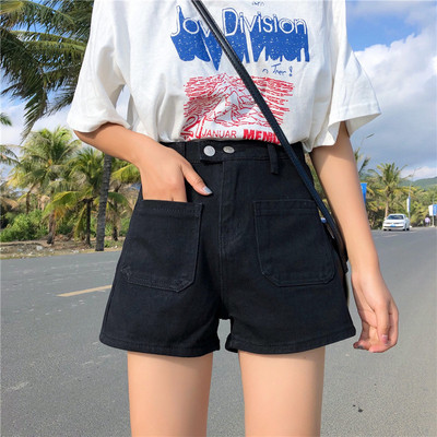 Női rövidnadrág magas derékkal, három színben