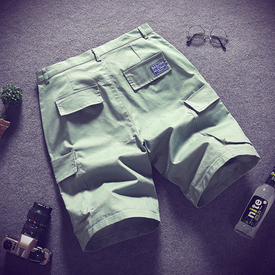 Pantaloni scurți casual barbatesti cu buzunare in mai multe culori