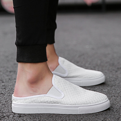 Férfi alkalmi mokaszin gumírozással, három színben