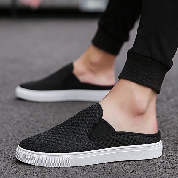 Férfi alkalmi mokaszin gumírozással, három színben