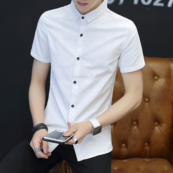 Férfi modern ingmodell Slim három színben