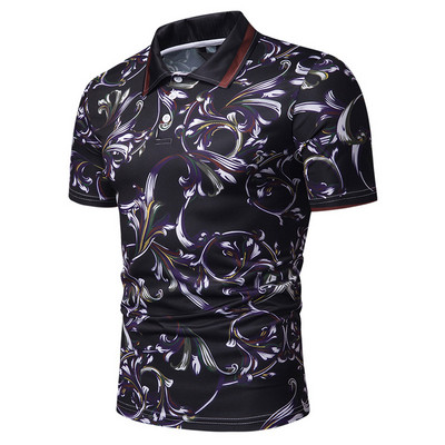 Tricou bărbătesc actual cu aplicație