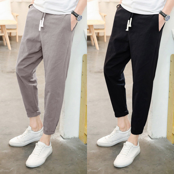 Αθλητικά αντρικά παντελόνια καθαρό μοντέλο σε διάφορα χρώματα