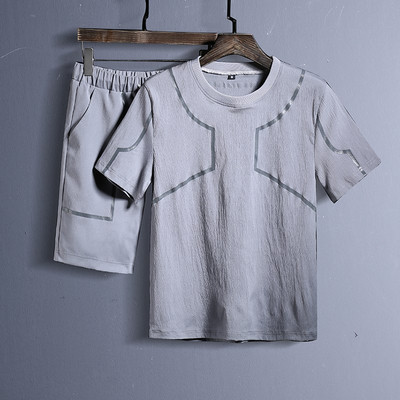 Férfi kétrészes szett, pólóval és rövidnadrággal, többféle modellben