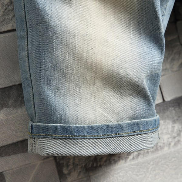 Sima férfi rövidnadrág kék színben