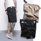 Sport-alkalmi férfi rövidnadrág zsebekkel, három színben