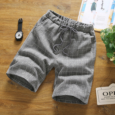 Alkalmi férfi rövidnadrág elasztikus derékkal, többféle színben