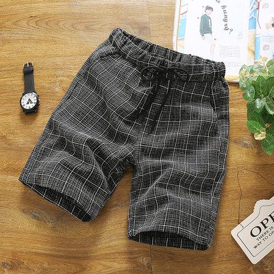 Alkalmi férfi rövidnadrág elasztikus derékkal, többféle színben