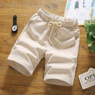 Alkalmi férfi rövidnadrág elasztikus derékkal, többféle színben