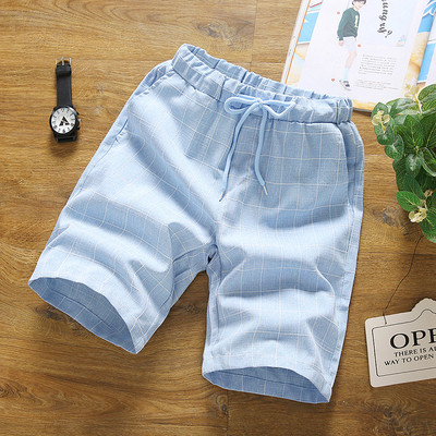 Alkalmi férfi rövidnadrág elasztikus derékkal, többféle színben