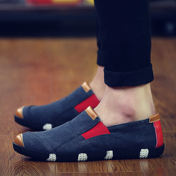 Μοντέρνα αντρικά παντελόνια σε τρία χρώματα και ελαστικό